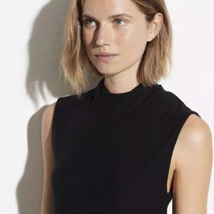 NWT Vince Draped Shell in black - XS